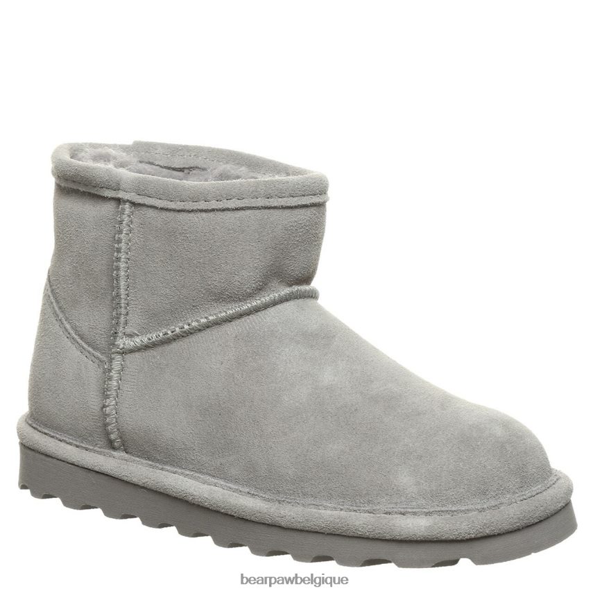 BEARPAW Alyssa jeunesse enfants 6PN848567 brouillard gris bottes
