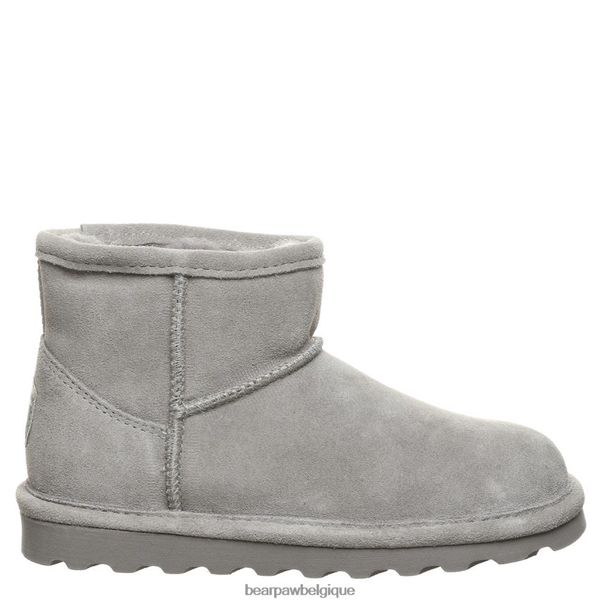 BEARPAW Alyssa jeunesse enfants 6PN848567 brouillard gris bottes