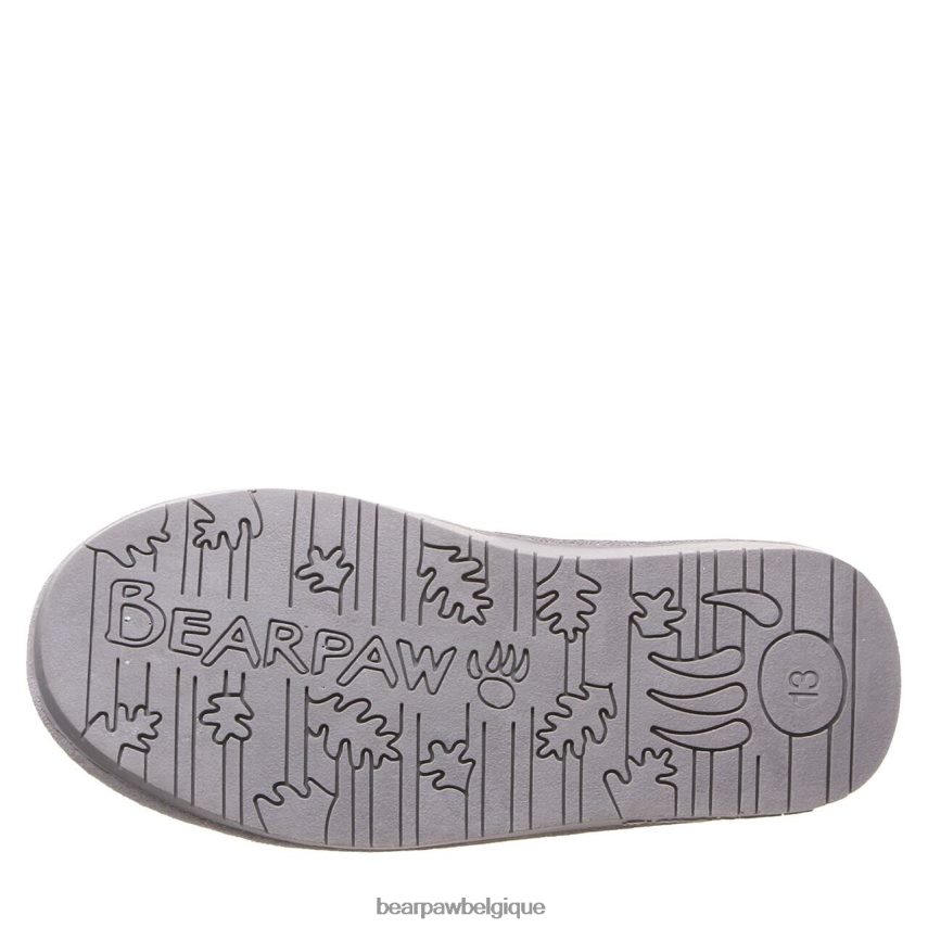 BEARPAW betsey jeunesse enfants 6PN848585 brouillard gris bottes