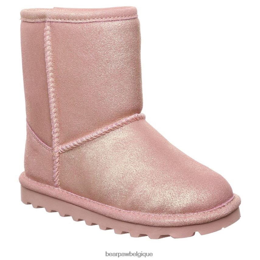 BEARPAW elle jeunesse exotique enfants 6PN848600 paillettes roses bottes