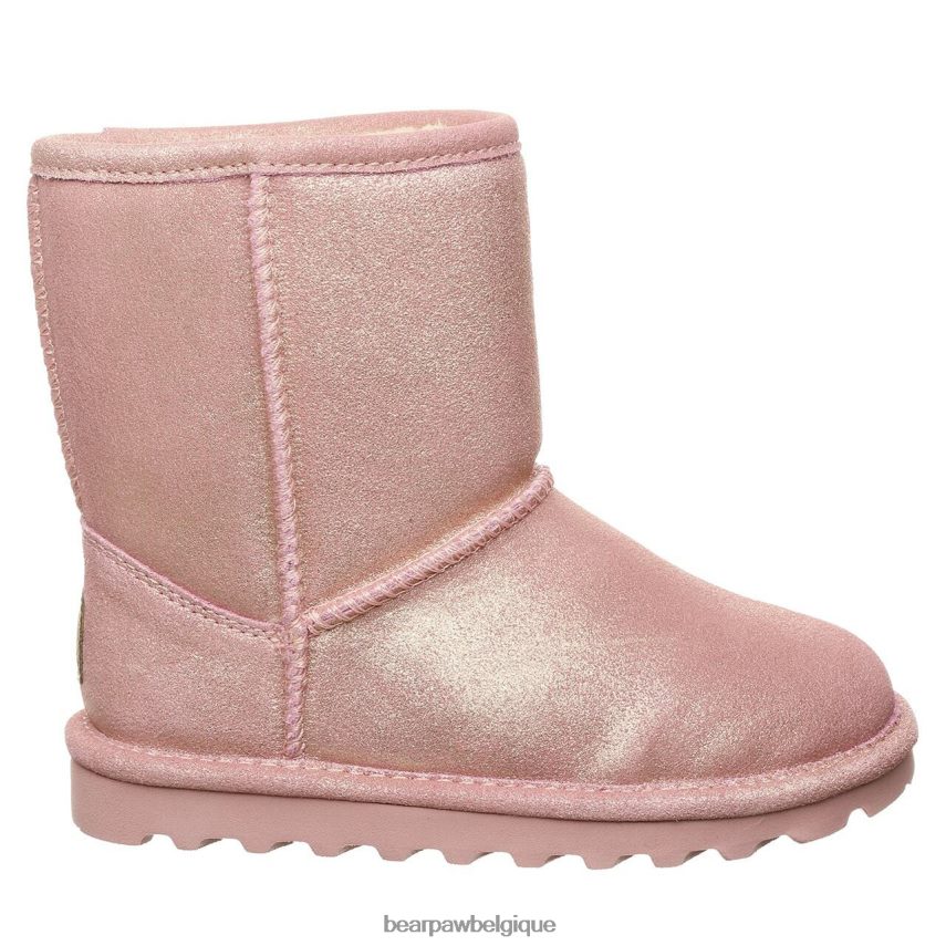 BEARPAW elle jeunesse exotique enfants 6PN848600 paillettes roses bottes