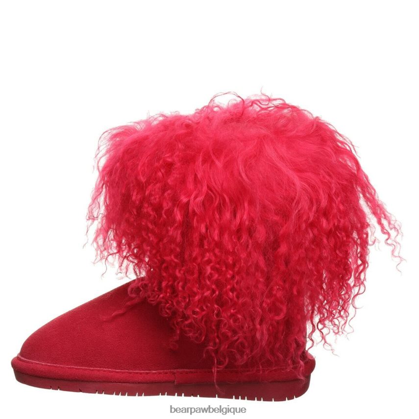BEARPAW huer la jeunesse enfants 6PN848578 rose électrique bottes
