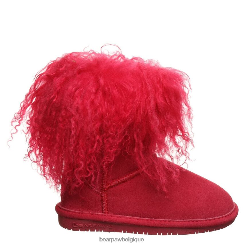 BEARPAW huer la jeunesse enfants 6PN848578 rose électrique bottes