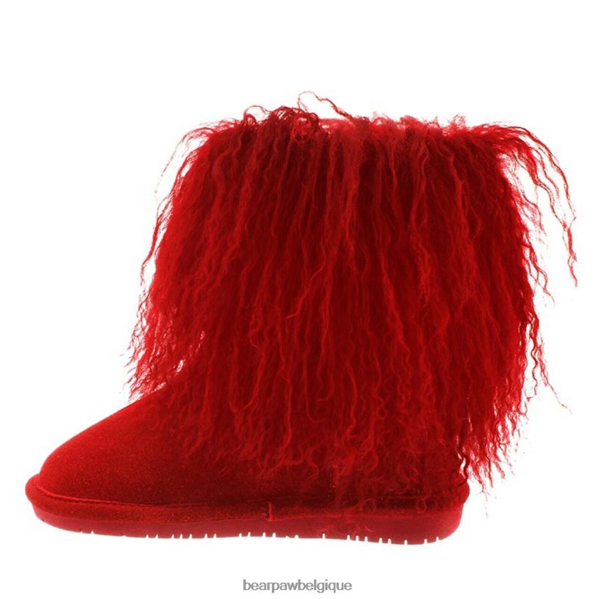 BEARPAW huer la jeunesse enfants 6PN848580 rouge bottes