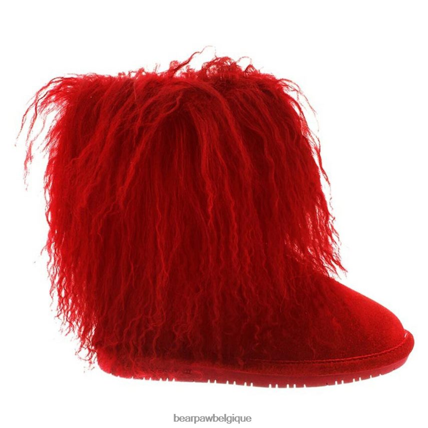 BEARPAW huer la jeunesse enfants 6PN848580 rouge bottes