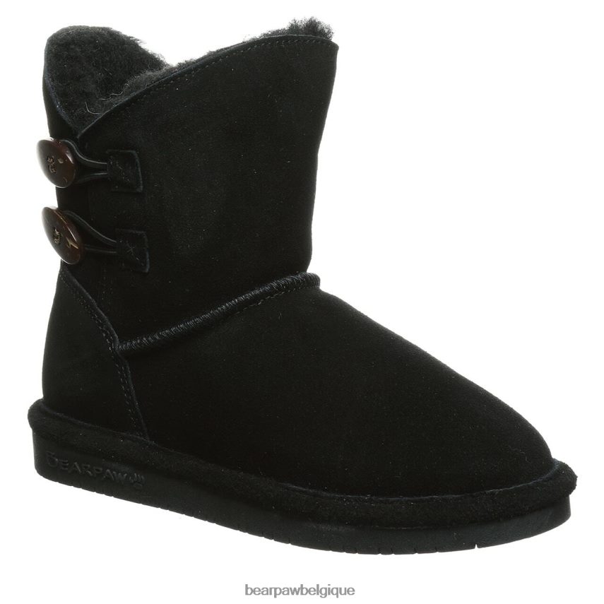 BEARPAW jeunesse Rosaline enfants 6PN848602 noir bottes
