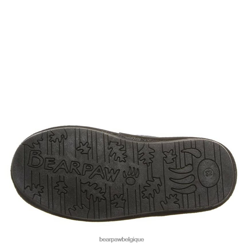 BEARPAW jeunesse boshie enfants 6PN848607 noir jamais mouillé bottes
