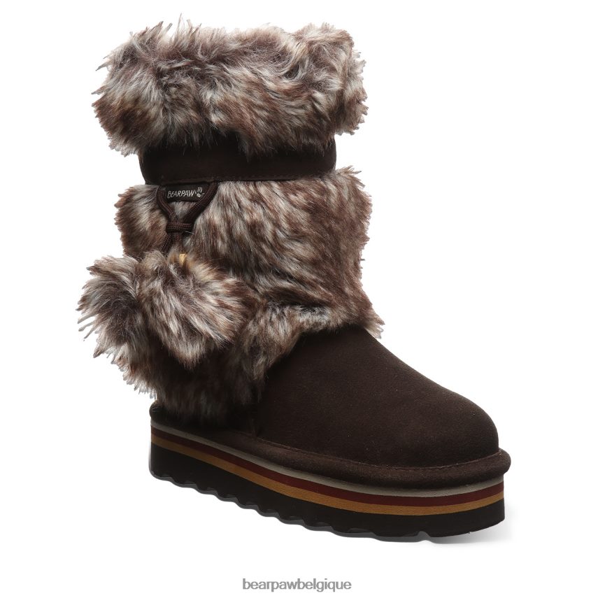 BEARPAW jeunesse tama rétro enfants 6PN848596 chocolat bottes