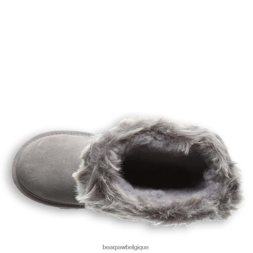 BEARPAW jeunesse tama rétro enfants 6PN848597 brouillard gris bottes