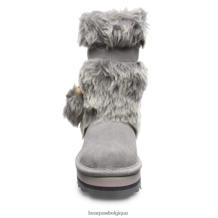 BEARPAW jeunesse tama rétro enfants 6PN848597 brouillard gris bottes