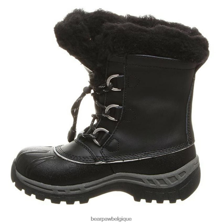 BEARPAW kelly jeunesse enfants 6PN848595 gris noir bottes