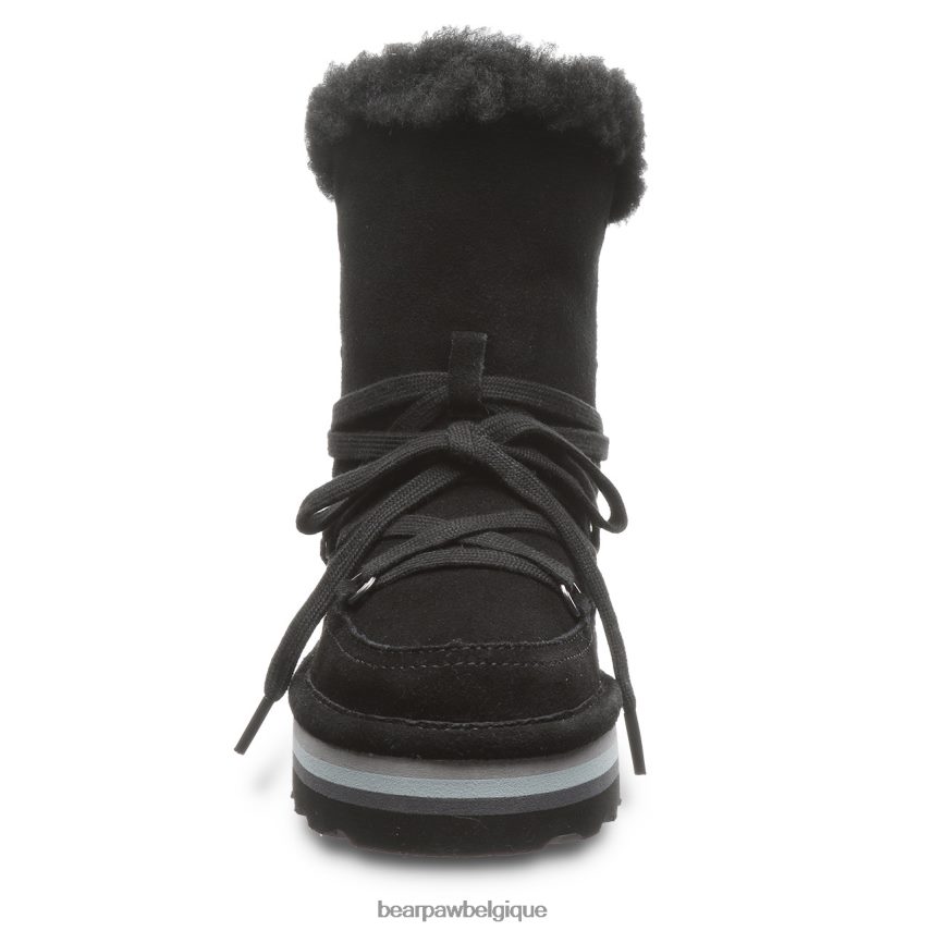 BEARPAW rétro mondi jeunesse enfants 6PN848599 noir bottes