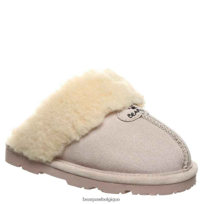 BEARPAW jeunesse loki enfants 6PN848615 caviar rose chaussons