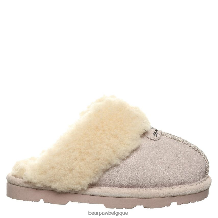 BEARPAW jeunesse loki enfants 6PN848615 caviar rose chaussons