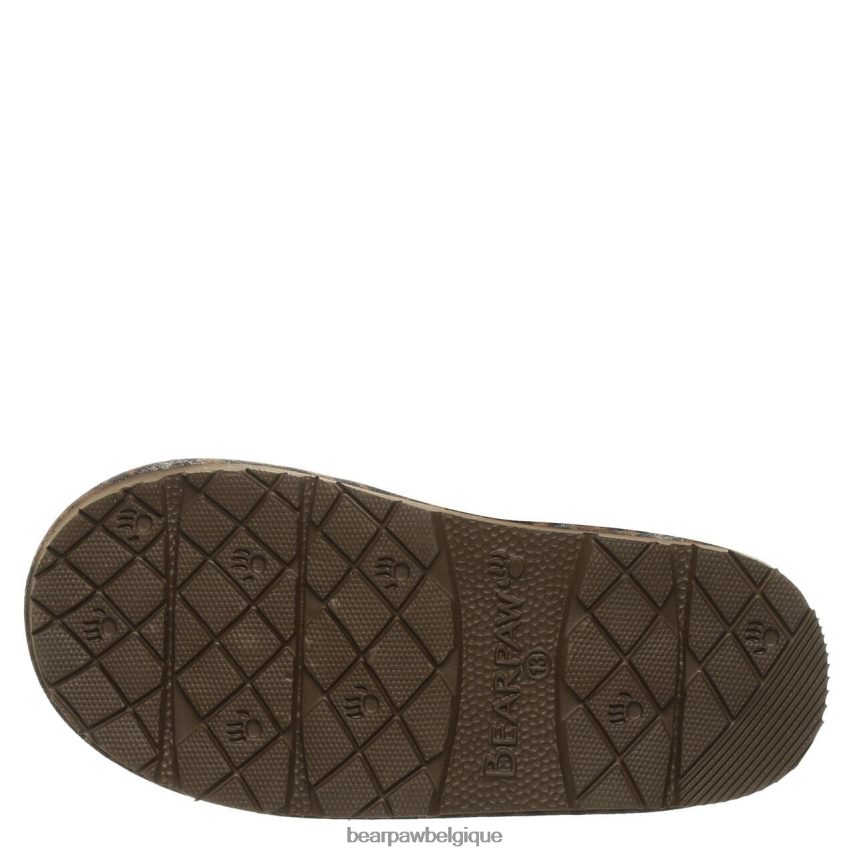 BEARPAW jeunesse loki enfants 6PN848616 léopard chaussons