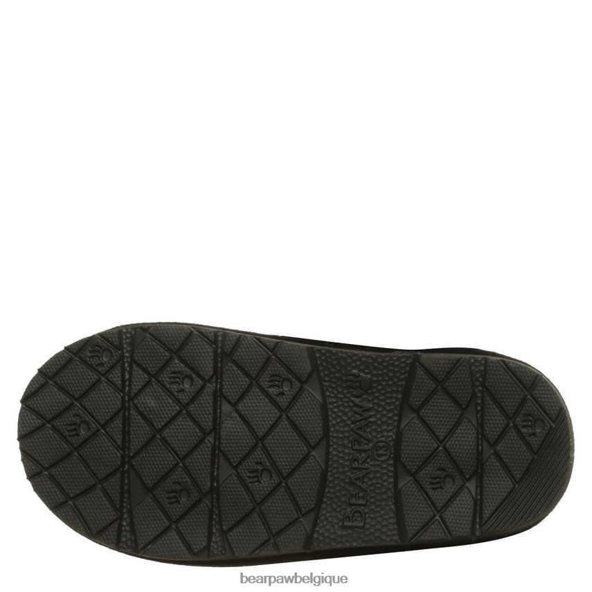 BEARPAW jeunesse loki enfants 6PN848617 noir chaussons