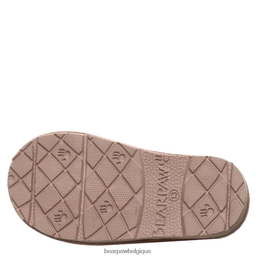 BEARPAW loki bambin enfants 6PN848612 paillettes roses chaussons
