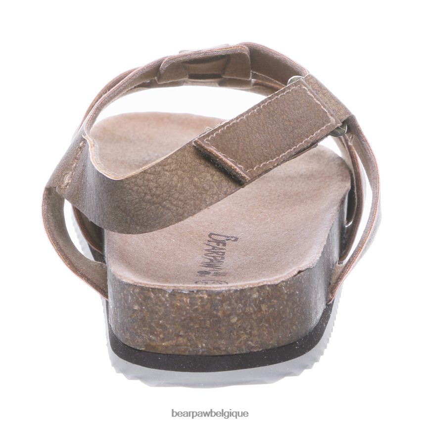 BEARPAW jeunesse zaidee enfants 6PN848619 hickory des sandales