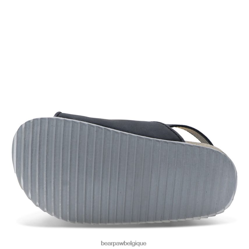 BEARPAW tout-petit de Brooklyn enfants 6PN848621 noir des sandales