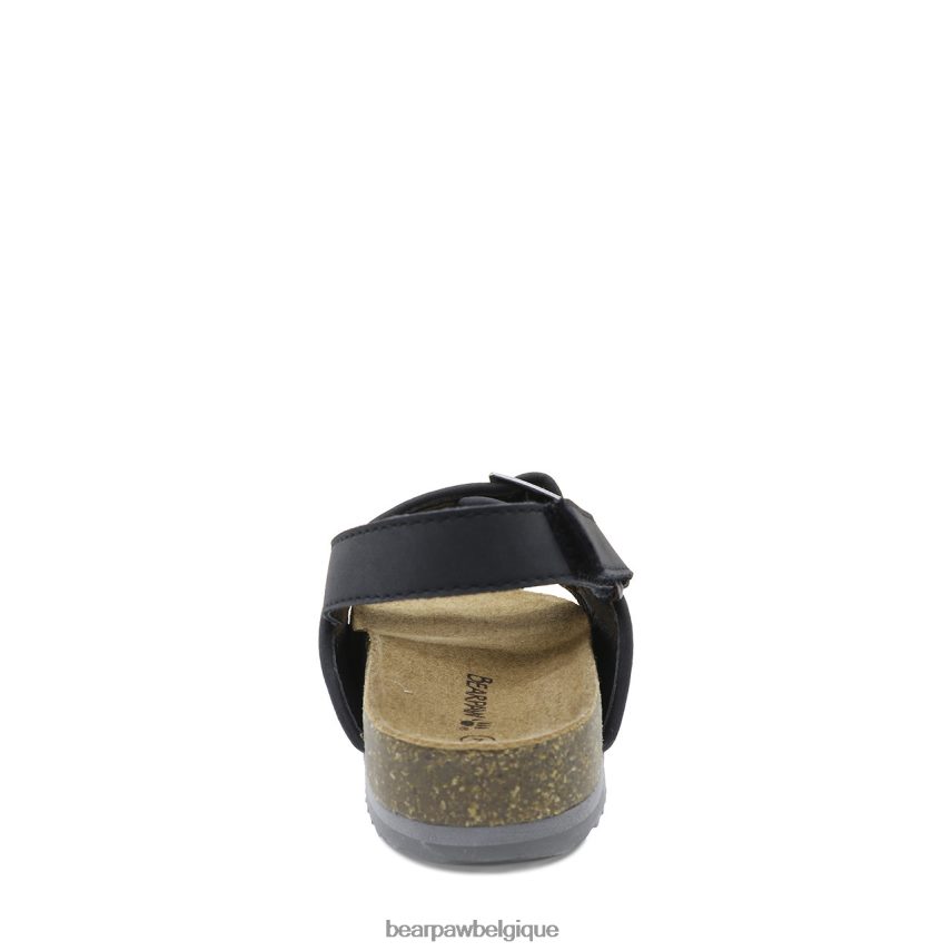 BEARPAW tout-petit de Brooklyn enfants 6PN848621 noir des sandales