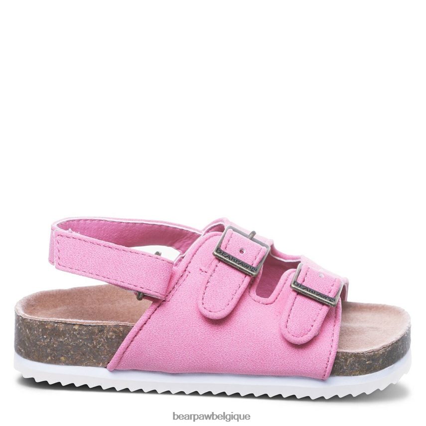 BEARPAW tout-petit de Brooklyn enfants 6PN848630 rose bonbon des sandales