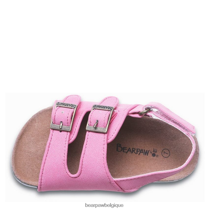 BEARPAW tout-petit de Brooklyn enfants 6PN848630 rose bonbon des sandales