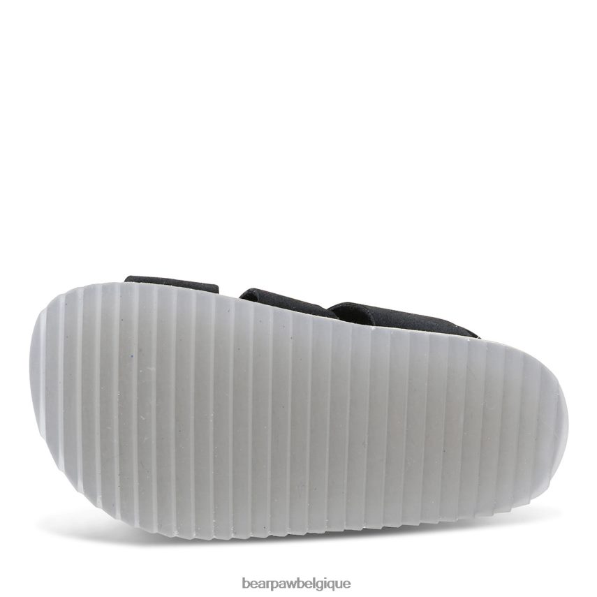 BEARPAW zaidee bambin enfants 6PN848623 noir des sandales