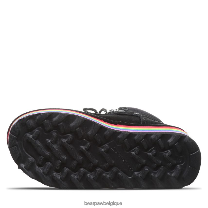 BEARPAW Alicia rétro femmes 6PN84814 noir bottes