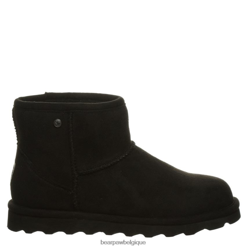 BEARPAW Alyssa végétalienne femmes 6PN84845 noir bottes