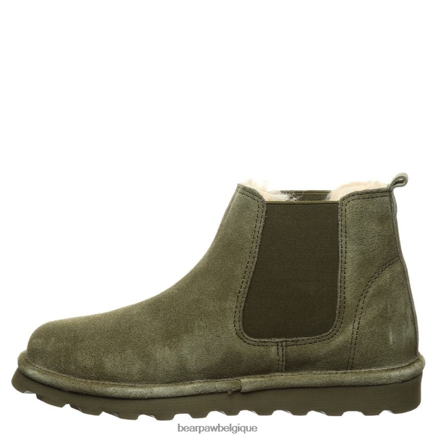 BEARPAW a dessiné femmes 6PN84849 olive foncé bottes