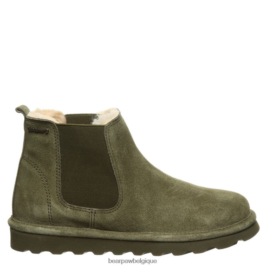 BEARPAW a dessiné femmes 6PN84849 olive foncé bottes