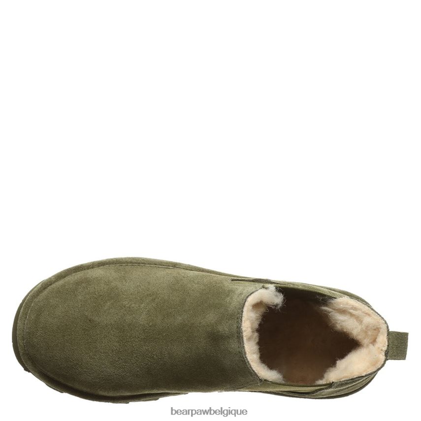 BEARPAW a dessiné femmes 6PN84849 olive foncé bottes