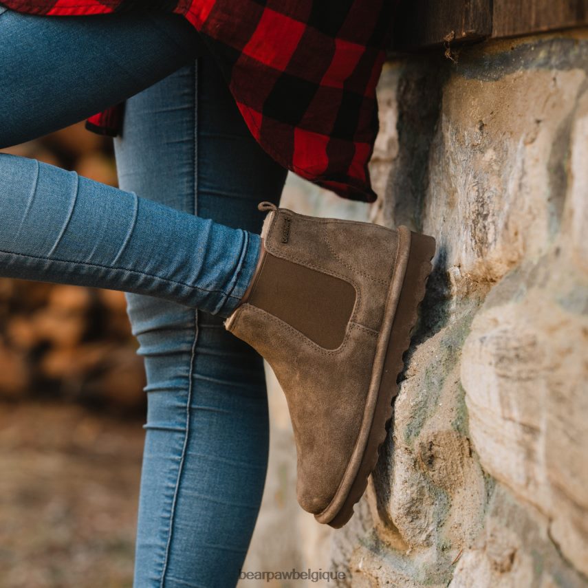 BEARPAW a dessiné femmes 6PN84850 phoque brun bottes