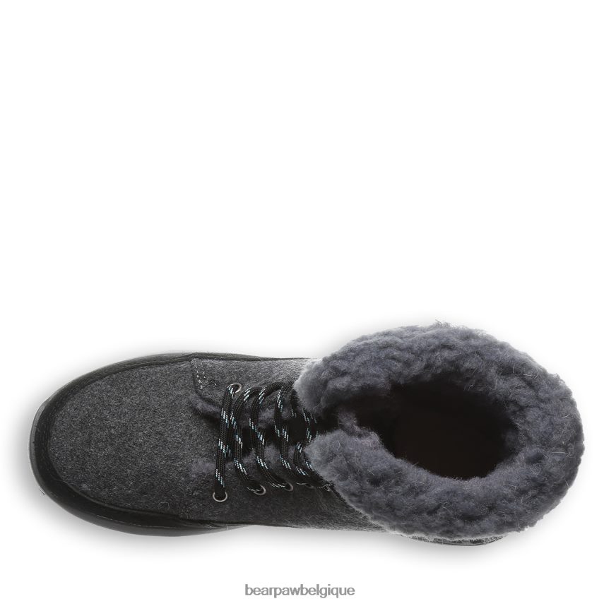 BEARPAW cheryl femmes 6PN848141 gris-noir bottes