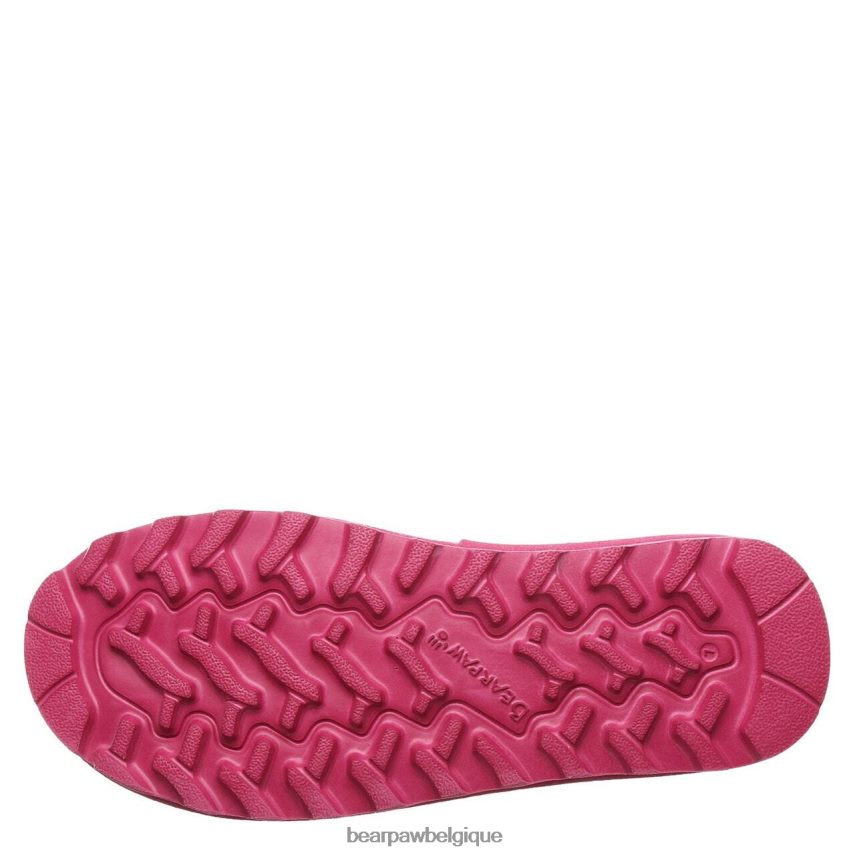 BEARPAW elle courte femmes 6PN848247 fête rose bottes