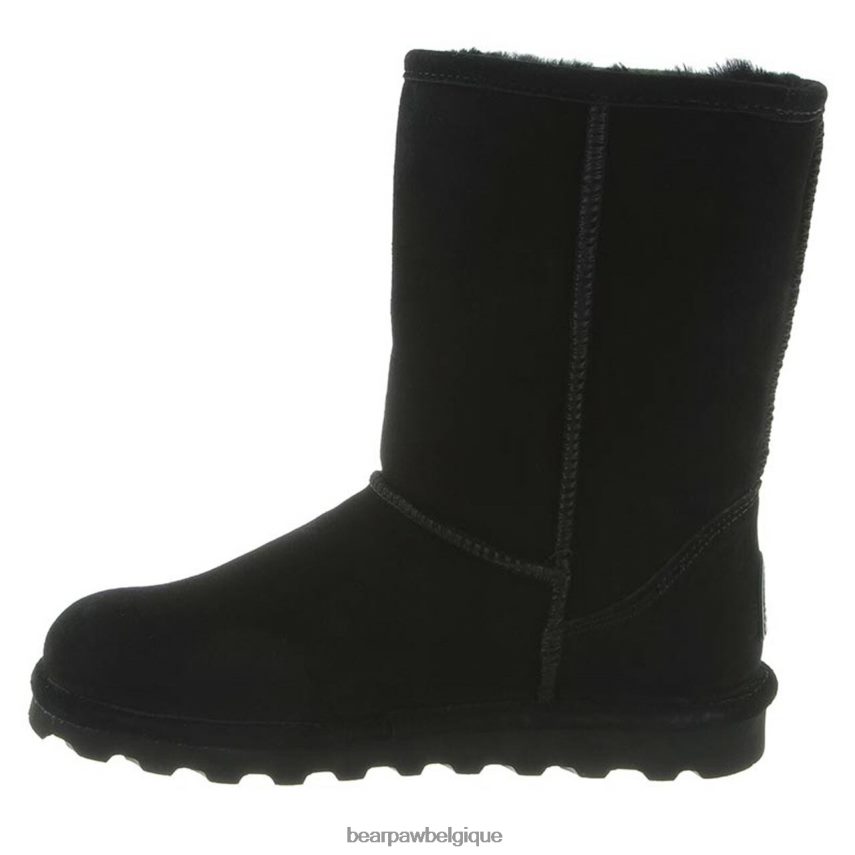 BEARPAW elle courte femmes 6PN84893 noir bottes