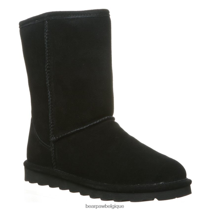 BEARPAW elle courte large femmes 6PN84896 noir bottes