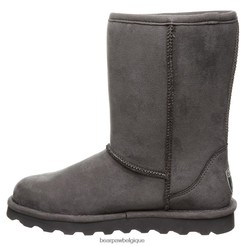 BEARPAW elle courte végétalienne femmes 6PN848228 charbon bottes