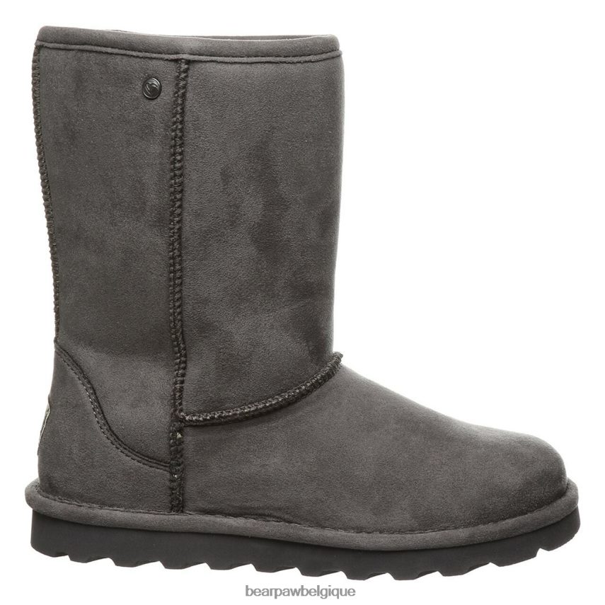 BEARPAW elle courte végétalienne femmes 6PN848228 charbon bottes