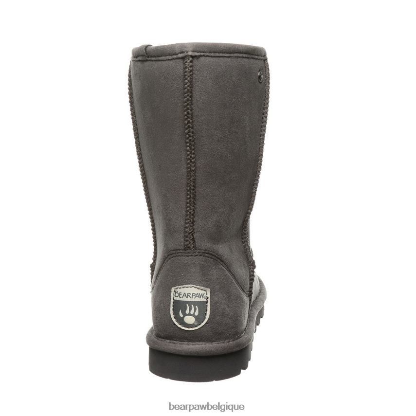 BEARPAW elle courte végétalienne femmes 6PN848228 charbon bottes