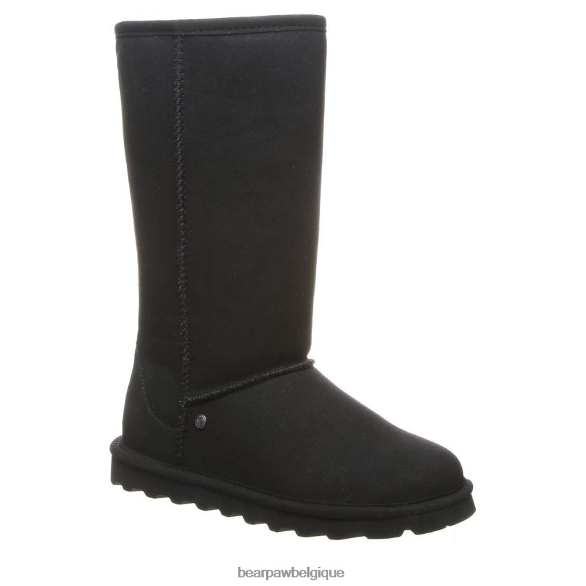BEARPAW elle grande végétalienne femmes 6PN84872 noir bottes