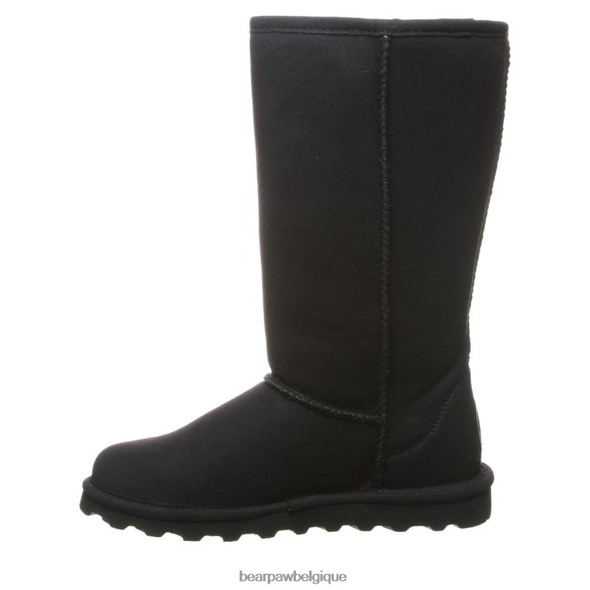 BEARPAW elle grande végétalienne femmes 6PN84872 noir bottes