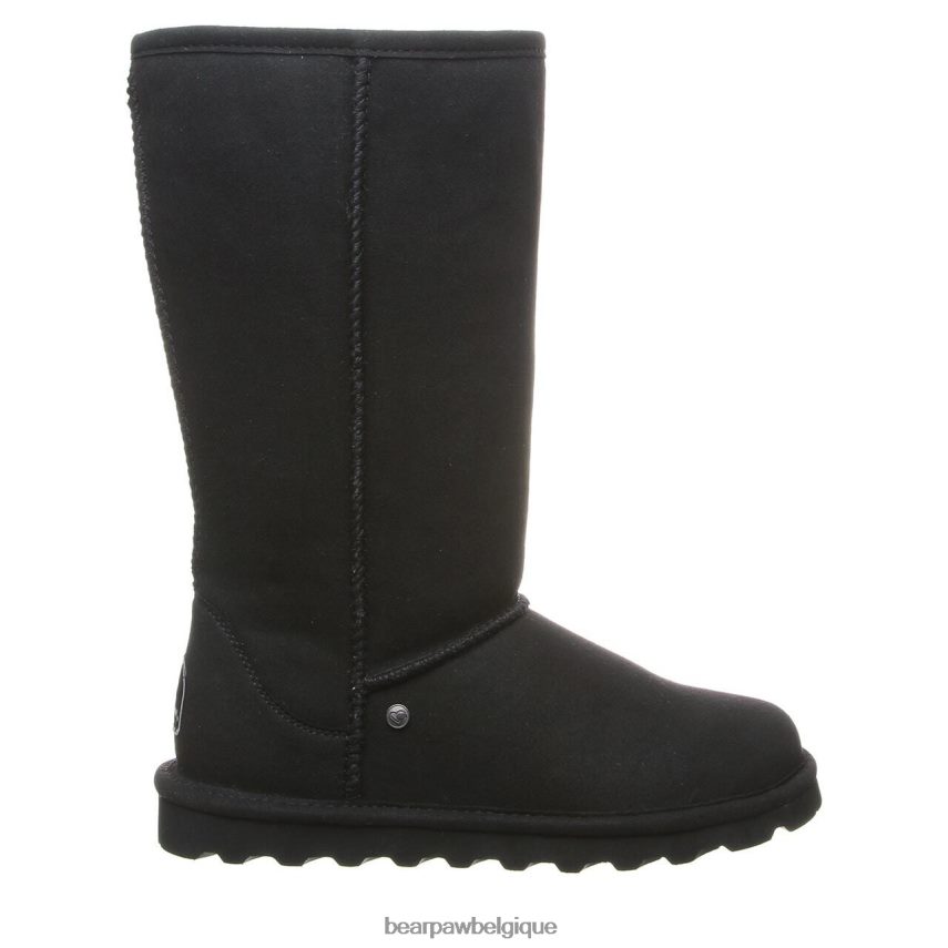 BEARPAW elle grande végétalienne femmes 6PN84872 noir bottes
