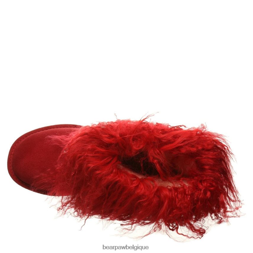 BEARPAW huer femmes 6PN848132 rouge bottes
