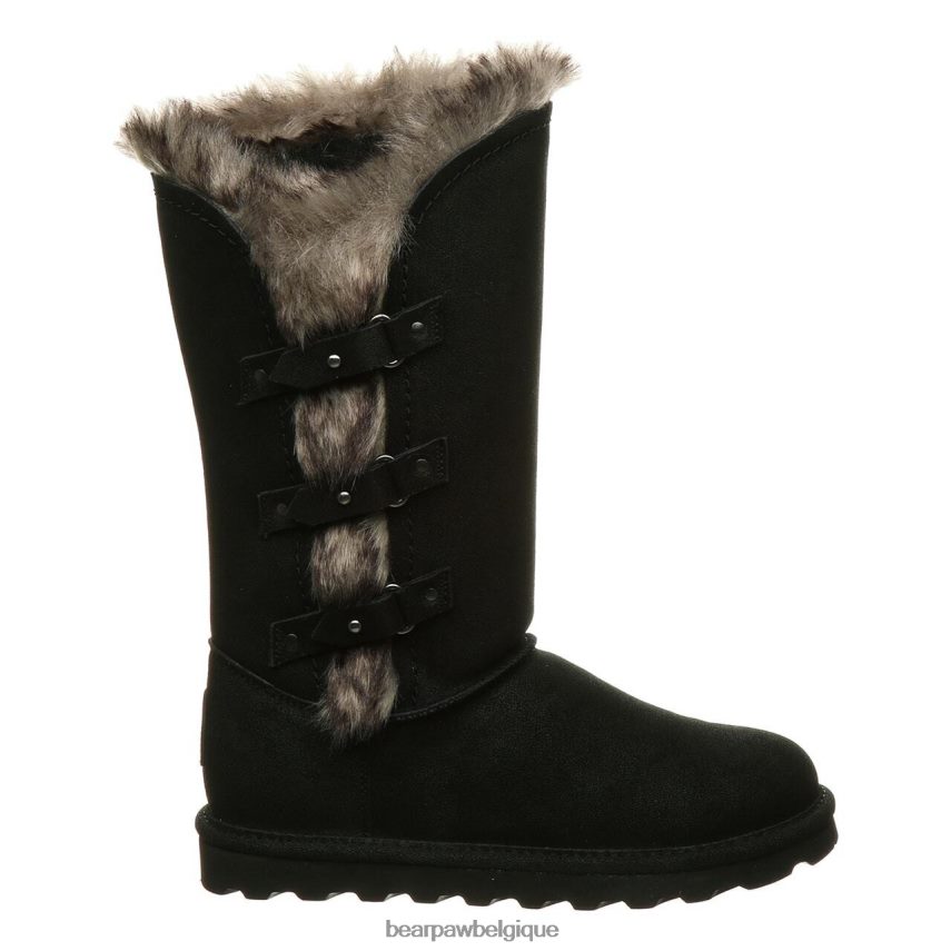 BEARPAW émeri femmes 6PN848210 vieilli noir bottes