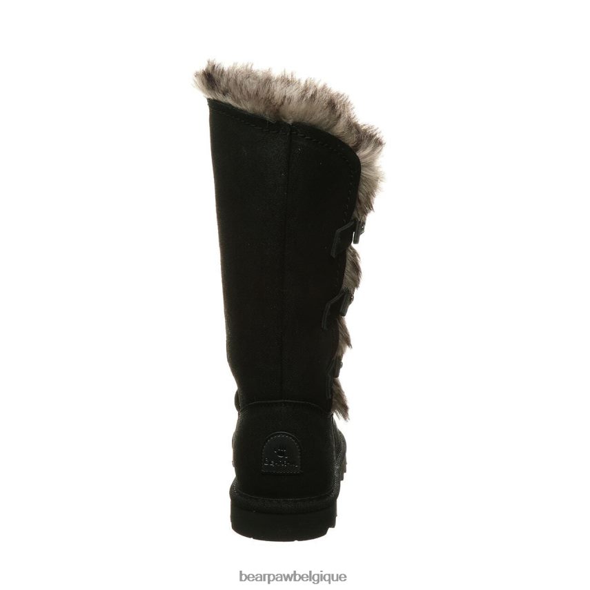 BEARPAW émeri femmes 6PN848210 vieilli noir bottes