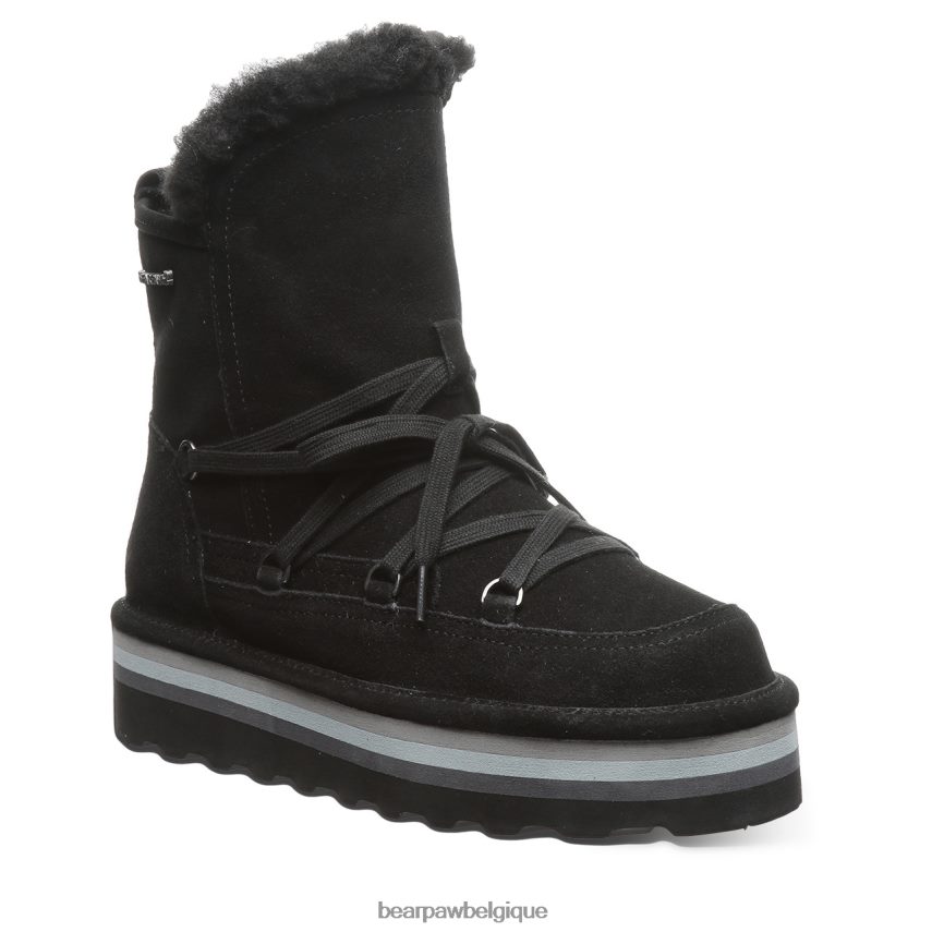 BEARPAW monde rétro femmes 6PN848153 noir bottes