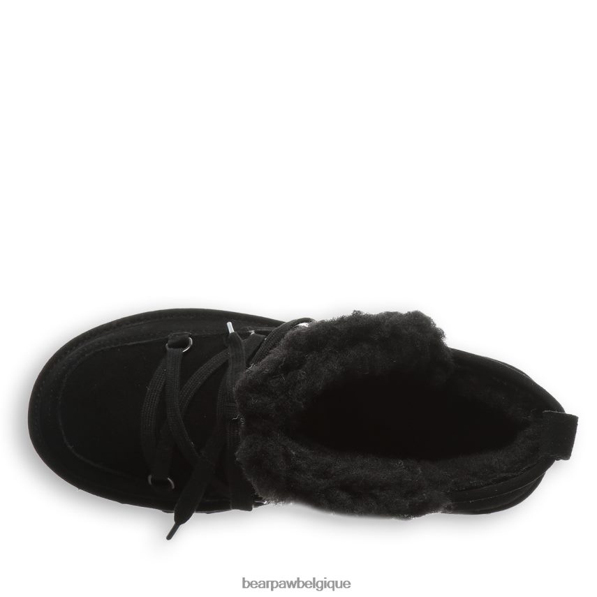 BEARPAW monde rétro femmes 6PN848153 noir bottes
