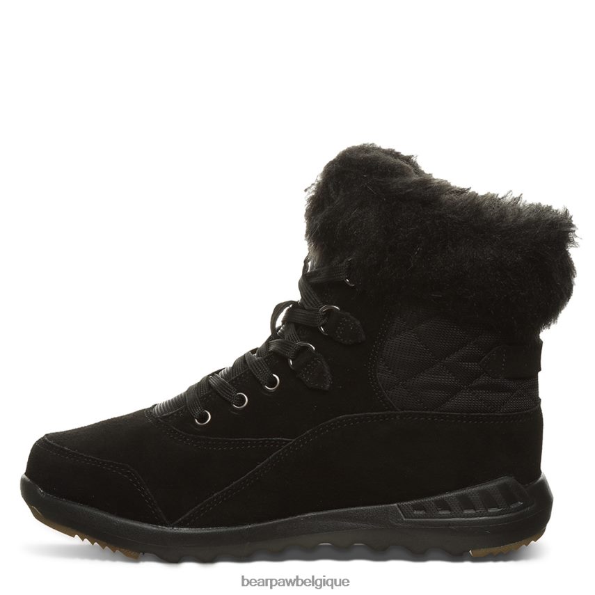 BEARPAW rouge-gorge femmes 6PN84853 noir bottes