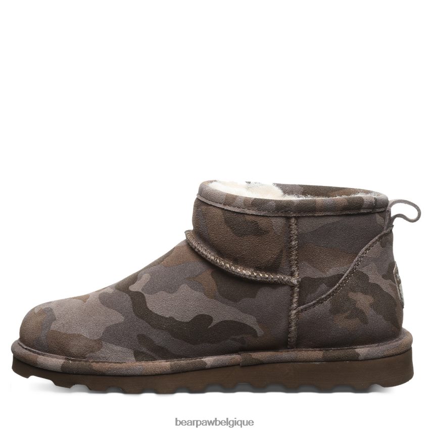 BEARPAW shorty exotique femmes 6PN848136 camouflage terre bottes
